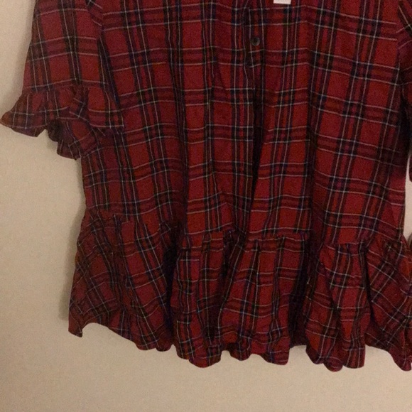 Madewell plaid shirt with tag - Picture 3 of 3